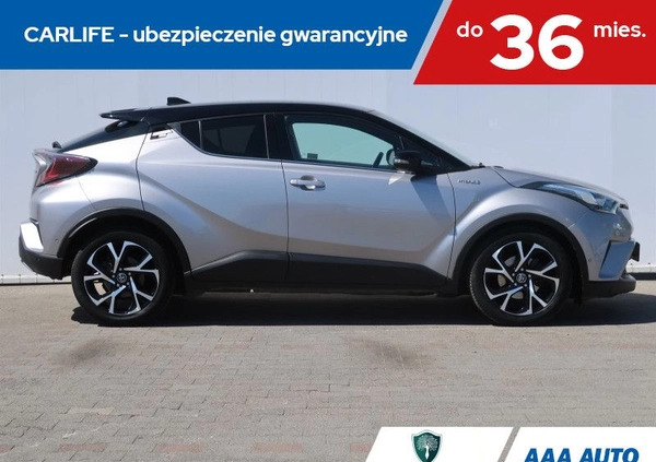 Toyota C-HR cena 83000 przebieg: 117411, rok produkcji 2017 z Darłowo małe 137